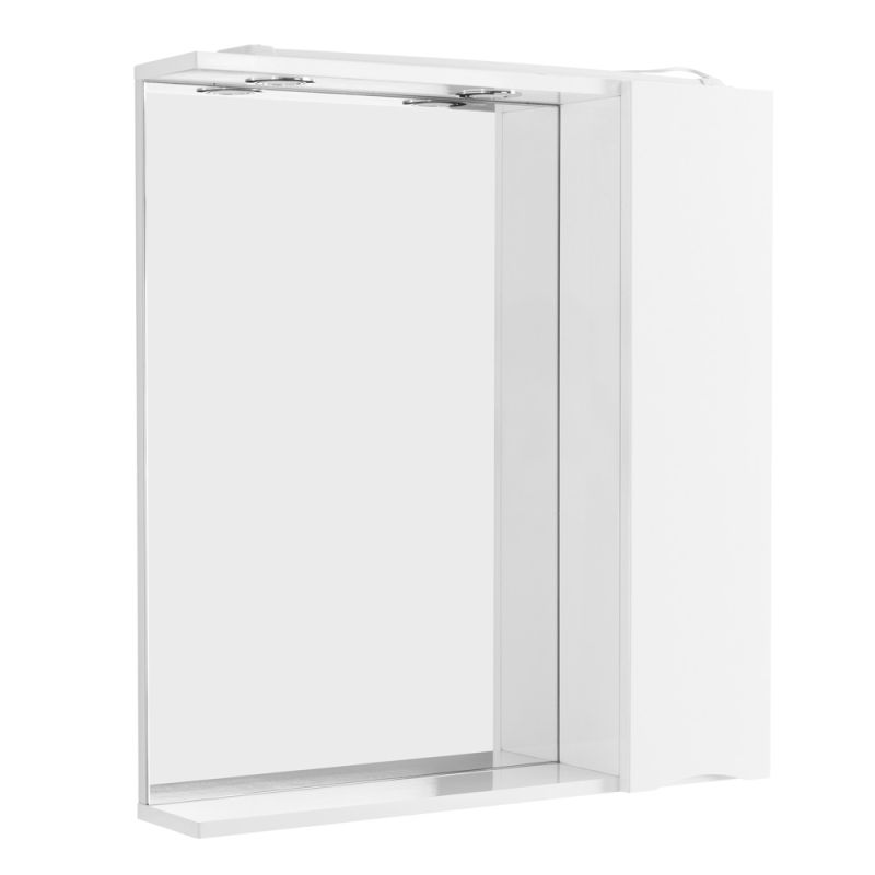 Зеркальный шкаф BelBagno MARINO-SPC-700/750-1A-BL-P-R