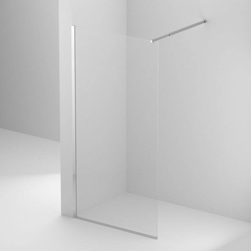 Душевая перегородка BelBagno KRAFT-L-1-100-C-Cr