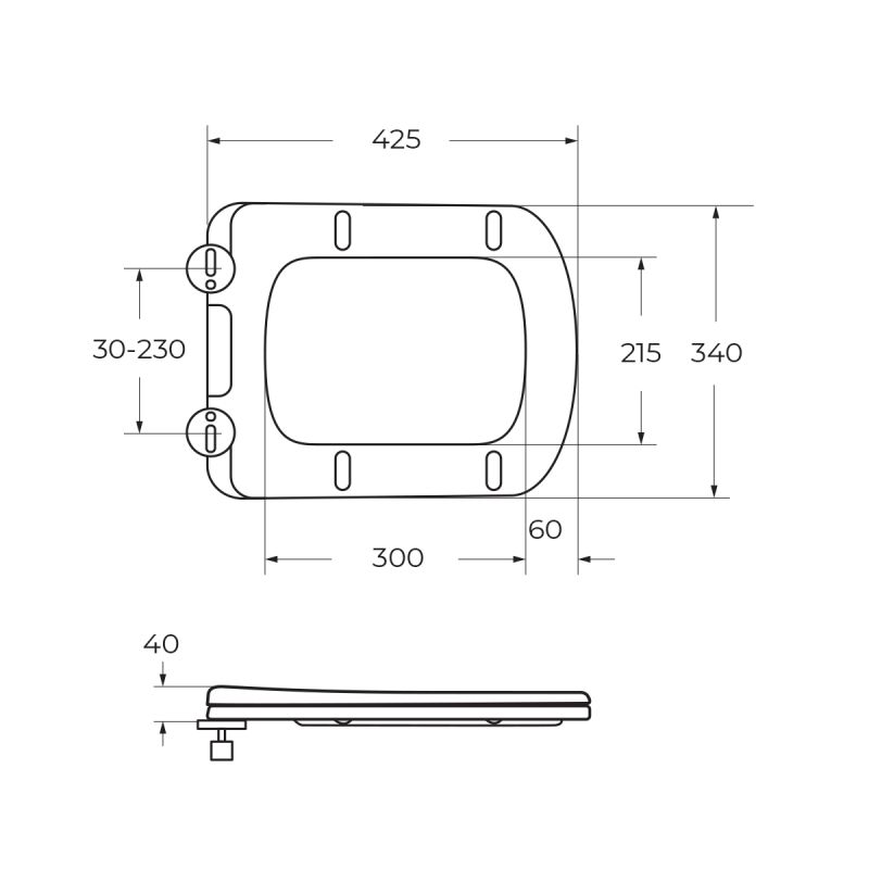 Крышка-сиденье BelBagno VENETO BB132SC