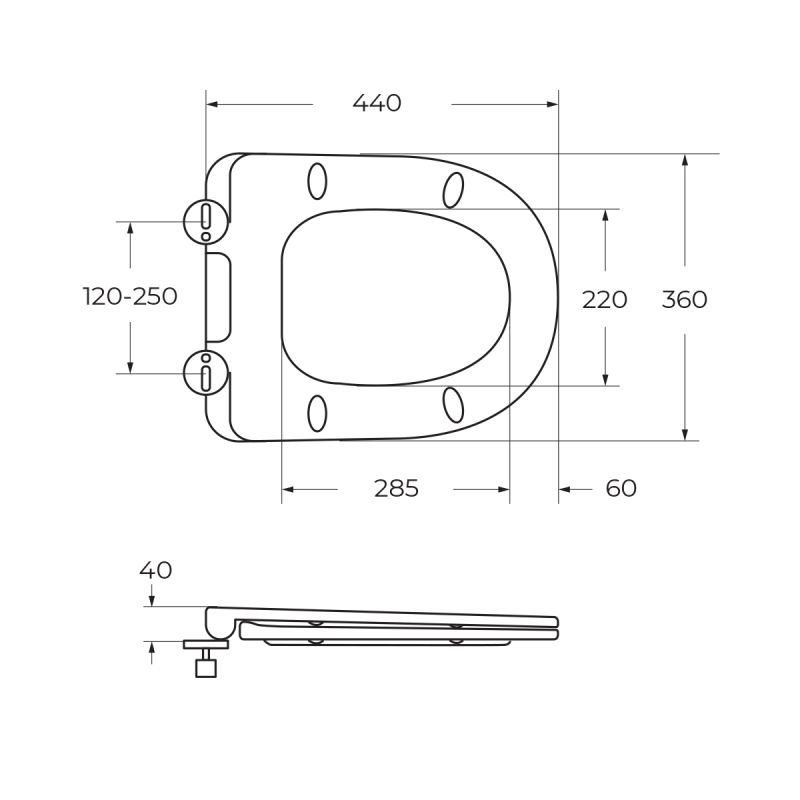 Крышка-сиденье BelBagno BB870SC