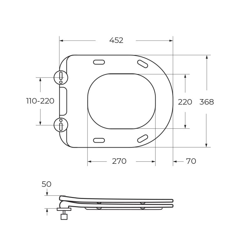 Крышка-сиденье BelBagno Сидения и комплектующие BB2034SC