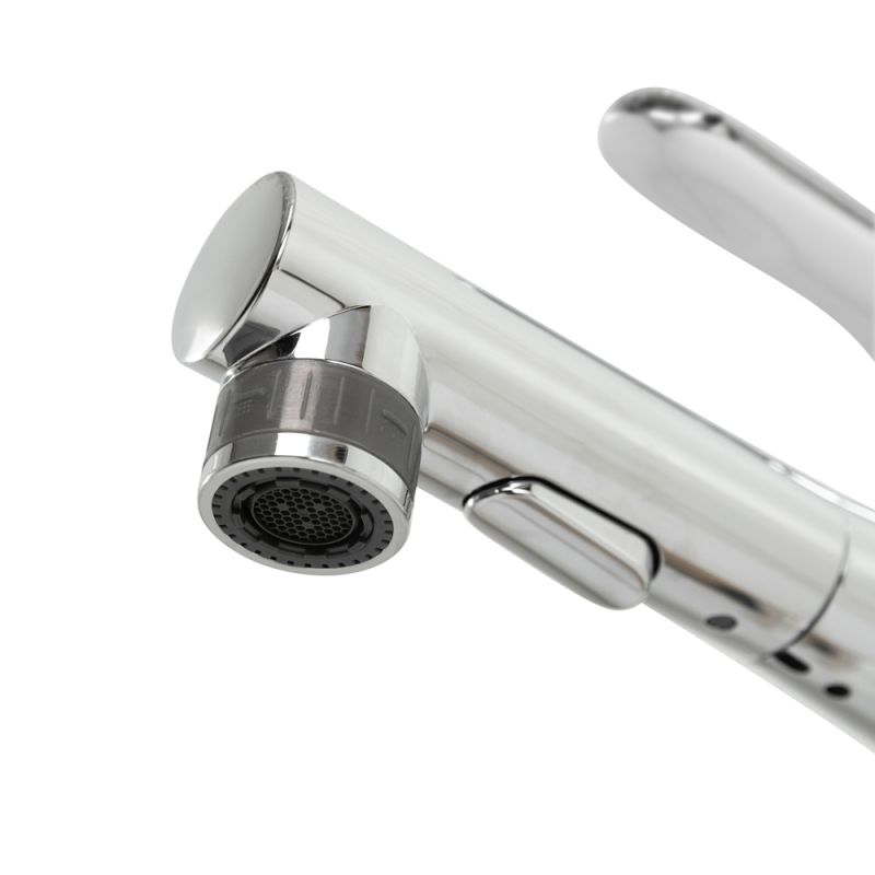 Смеситель для раковины с выдвижным изливом BelBagno BB-LVMD-CRM-W0