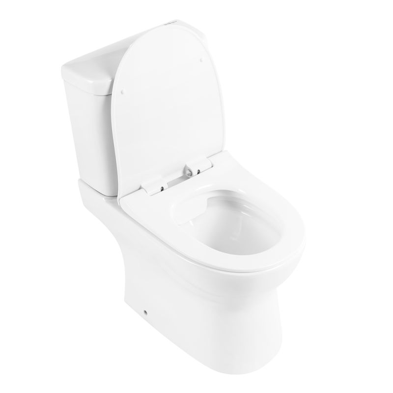 Чаша напольного унитаза с сиденьем BelBagno STEAM BB130CPR/SC