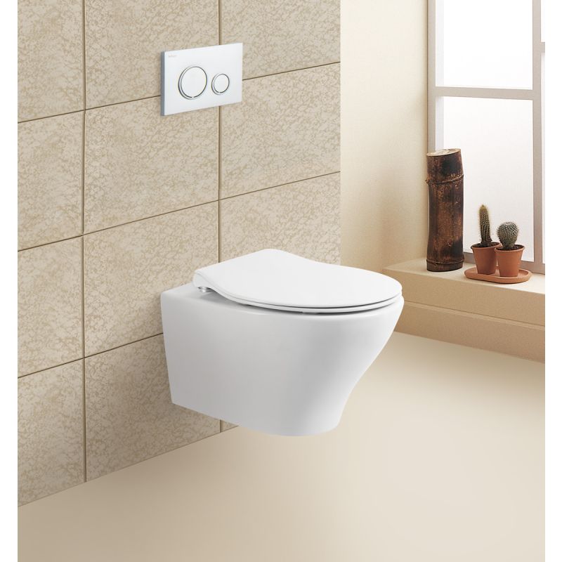 Чаша подвесного унитаза BelBagno ACQUA BB340CHR