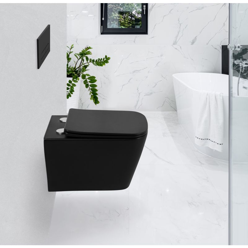 Чаша подвесного унитаза BelBagno ARDENTE-C BB3202CHR-MB