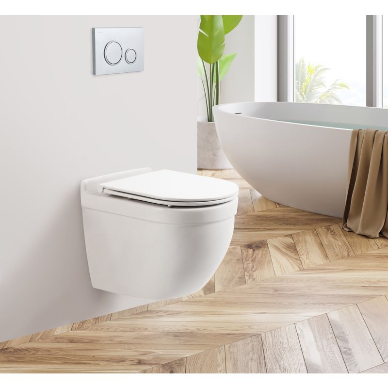 Чаша подвесного унитаза BelBagno SENSO-R BB017CHR
