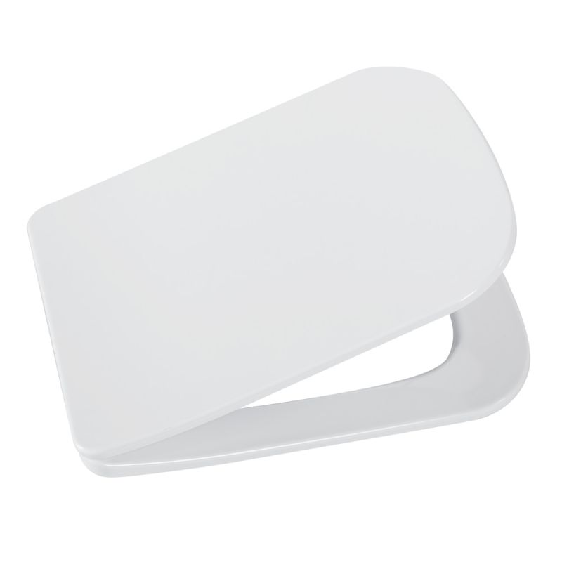 Унитаз подвесной безободковый с сиденьем BelBagno DUE BB3103CHR/SC