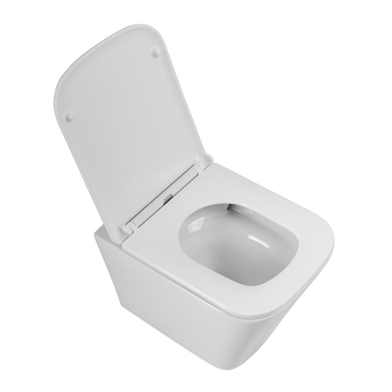 Чаша подвесного безободкового унитаза Belbagno со смывом TORNADO BelBagno ARDENTE-R BB520CH-TOR