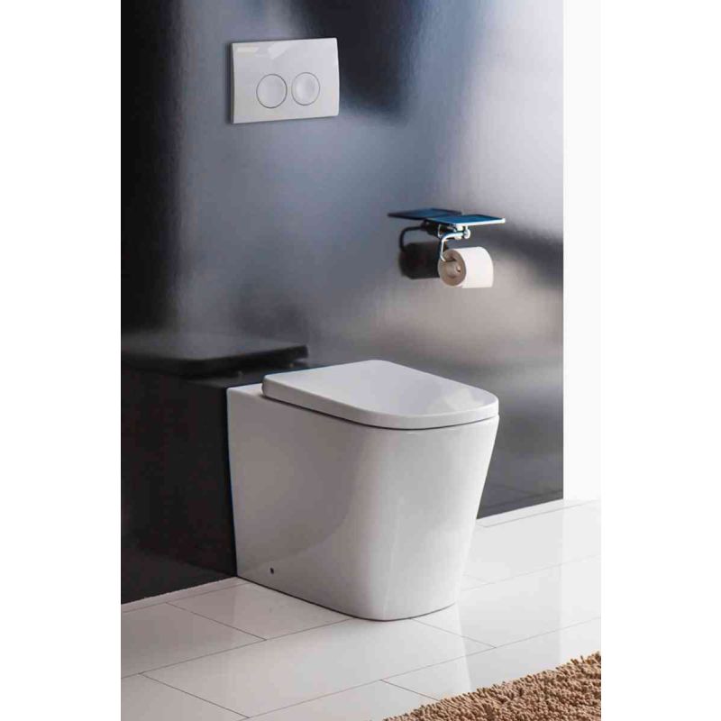 Чаша приставного унитаза BelBagno ALBANO BB120CBR