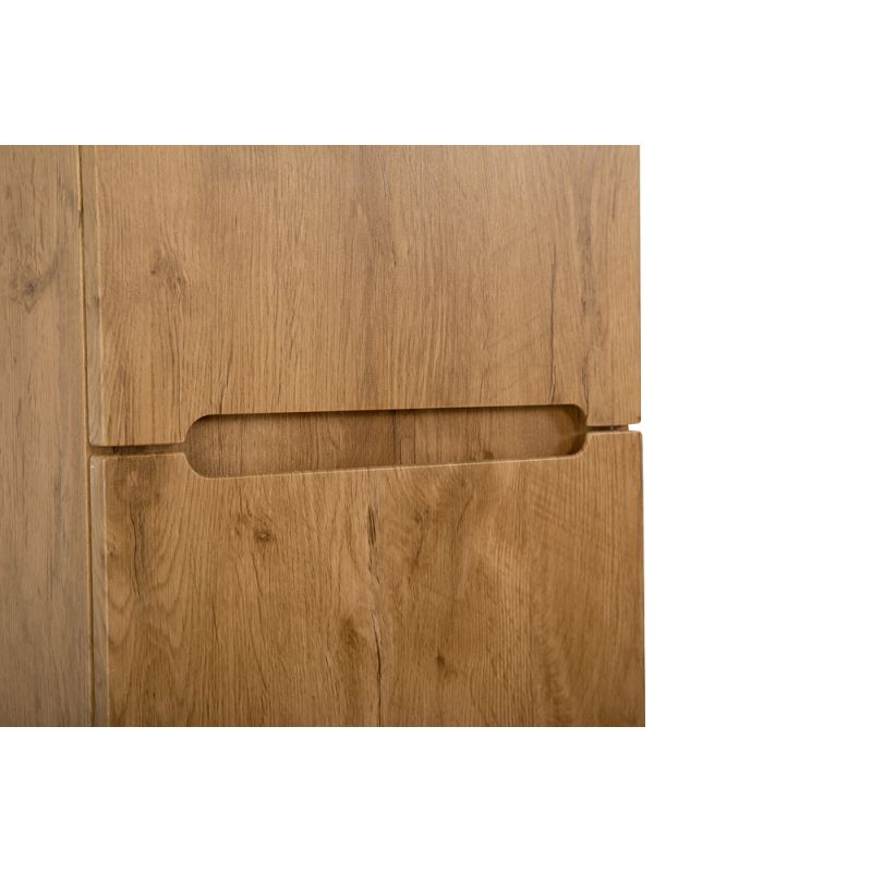 Шкаф подвесной BelBagno ETNA-1500-2A-SC-RN-P-L Темное дерево