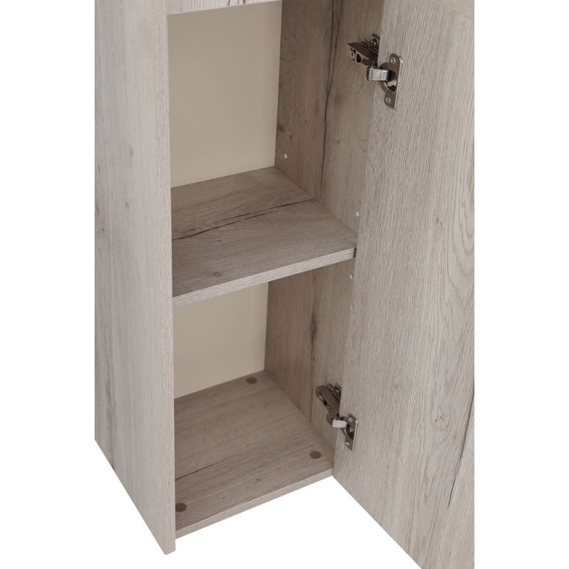 Шкаф подвесной BelBagno KRAFT-1600-2A-SC-RGB-L Светлое дерево