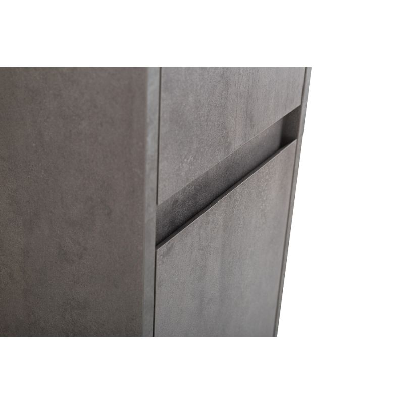 Шкаф подвесной BelBagno KRAFT-1600-2A-SC-CG-L Серый