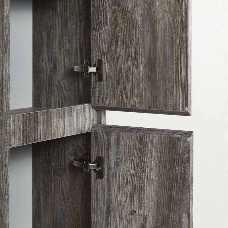 Шкаф подвесной BelBagno KRAFT-1600-2A-SC-PP-R Теменое дерево