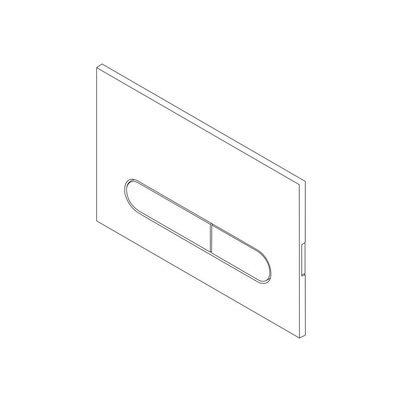 Кнопка смыва BelBagno PROSPERO BB006-PR-CHROME.M, цвет-хром матовый