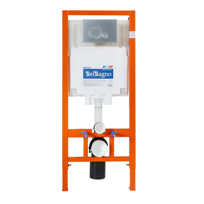 Кнопка смыва BelBagno SFERA BB016-SR-CHROME.M, цвет-хром матовый