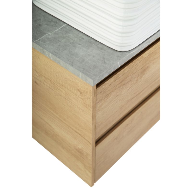 Столешница из керамогранита BelBagno KEP-100-MGL-W0 Marmo Grigio Lucido