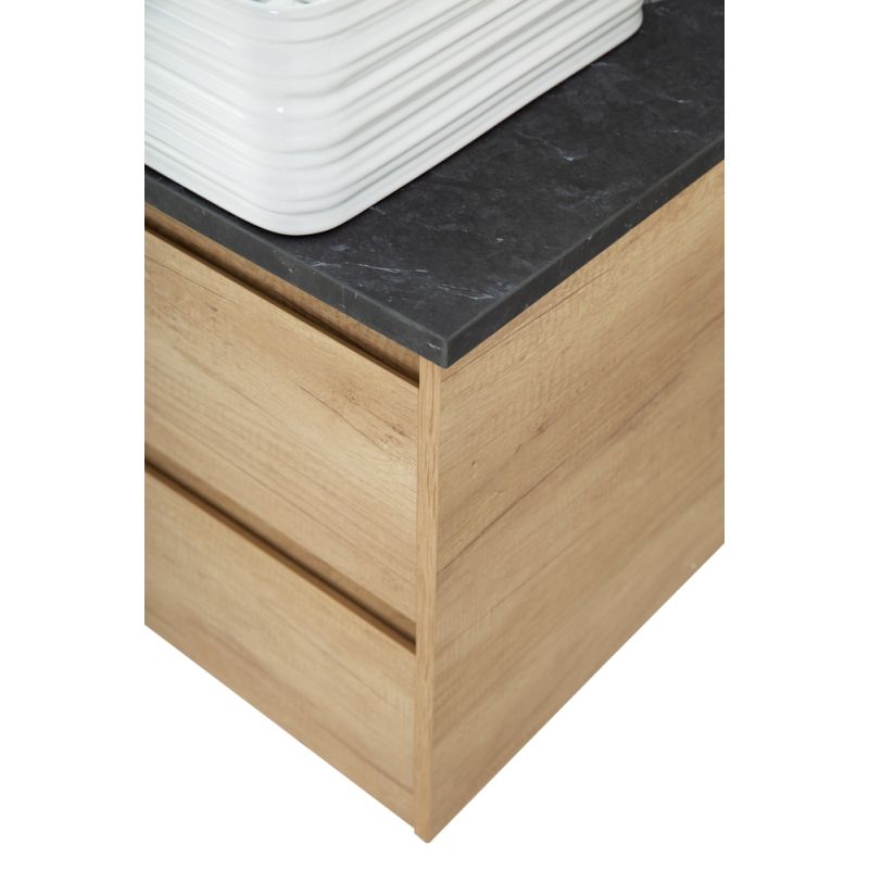 Столешница из керамогранита BelBagno KEP-100-MNO-W0 Marmo Nero Opaco