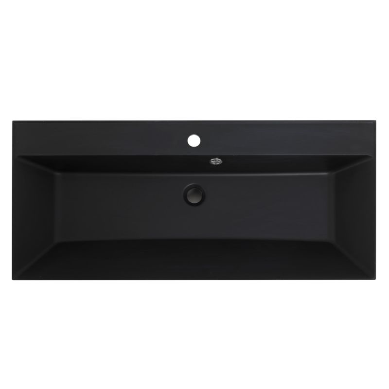 Раковина из искусственного камня BelBagno BB800/450-LV-ART-AST-NERO