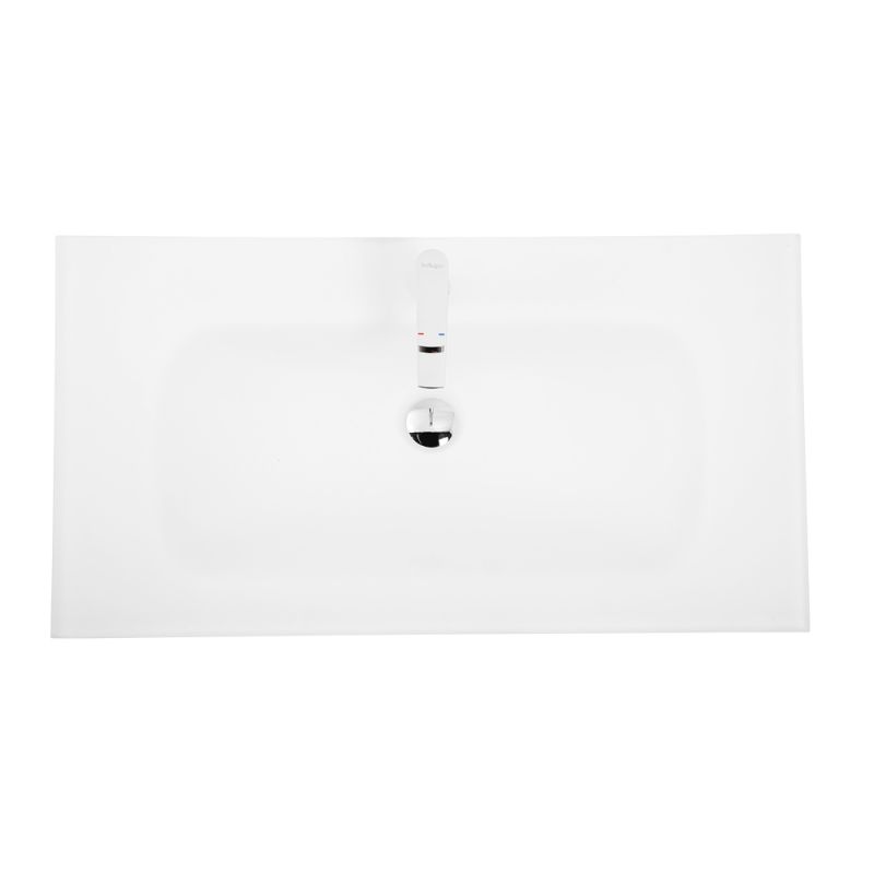 Стеклянная раковина BelBagno BB1010/465-LV-VTR-BO