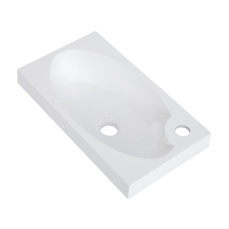 Раковина из искусственного мрамора BelBagno BB-500-PM-LVB