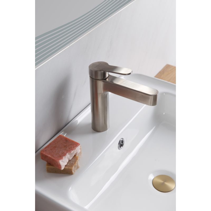 Накладная раковина BelBagno BB1435-NERO