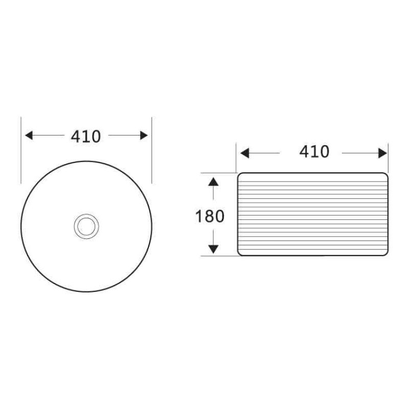 Накладная раковина BelBagno BB1421