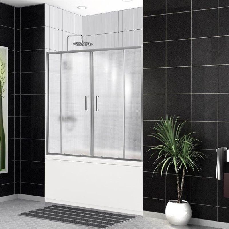 Душевая шторка на ванну BelBagno UNO-VF-2-170/145-P-Cr Душевая шторка на ванну BelBagno UNO-VF-2-170/145-P-Cr