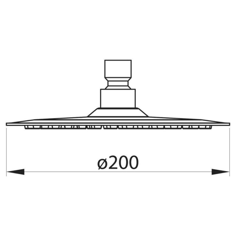 Верхний душ BelBagno BB-SLDC1-IN