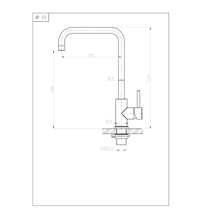 Смеситель для кухни BelBagno BB-LAM03A-IN