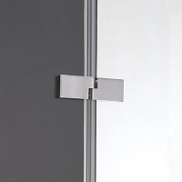 Душевой уголок Cezares Bergamo-W-R-1-100-ARCO-C-Cr-L-IV, 100 x 100 см, стекло прозрачное, профиль хром
