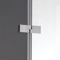 Душевой уголок Cezares Bergamo-W-R-2-100-ARCO-C-Cr-IV, 100 x 100 см, стекло прозрачное, профиль хром