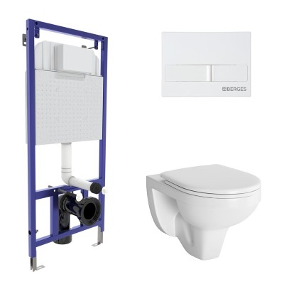 Комплект BERGES для монтажа подвесного унитаза GAMMA...