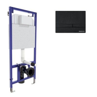 Инсталляция BERGES для скрытого монтажа унитаза NOVU...