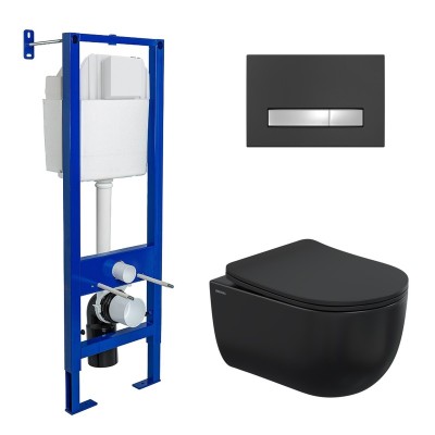 Комплект BERGES для монтажа подвесного унитаза: инст...