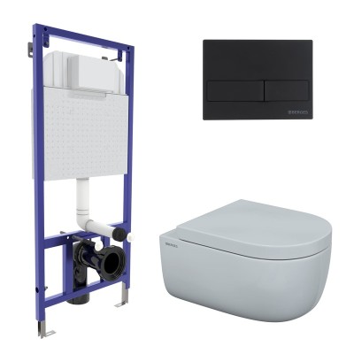 Комплект BERGES для монтажа  подвесного унитаза: инс...