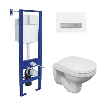 Комплект BERGES: инсталляция ATOM 410 кнопка Atom Li...