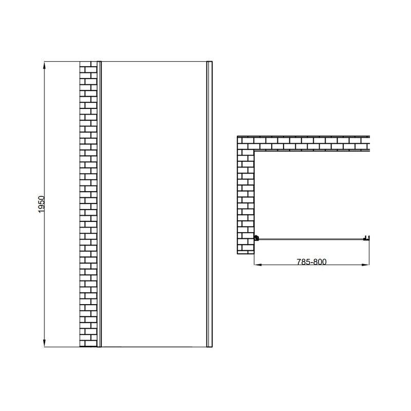 Боковая панель LEGOS 800