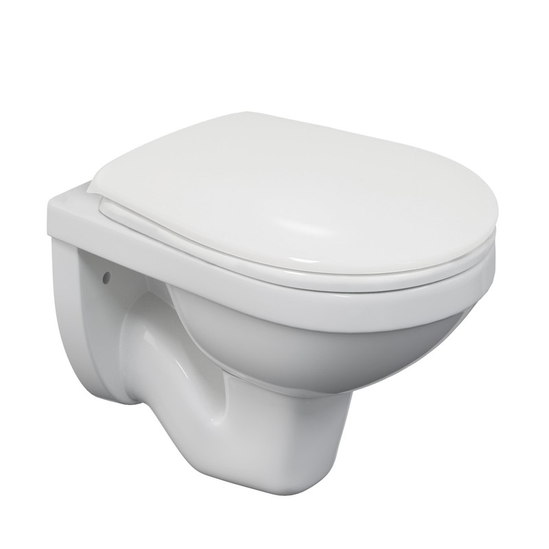 Комплект BERGES: инсталляция ATOM 410 кнопка Atom Line белая, унитаз Gamma, сиденье полипропилен Gamma PS, микролифт