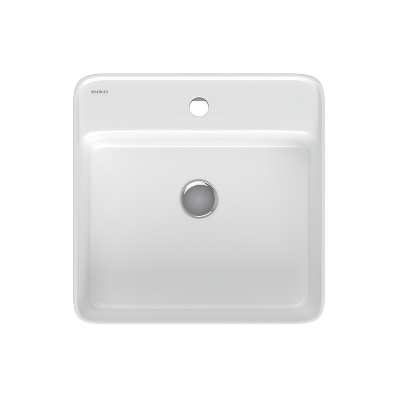 Раковина BERGES Ego SL накладная, Ø 38 см, без отверстия под смеситель