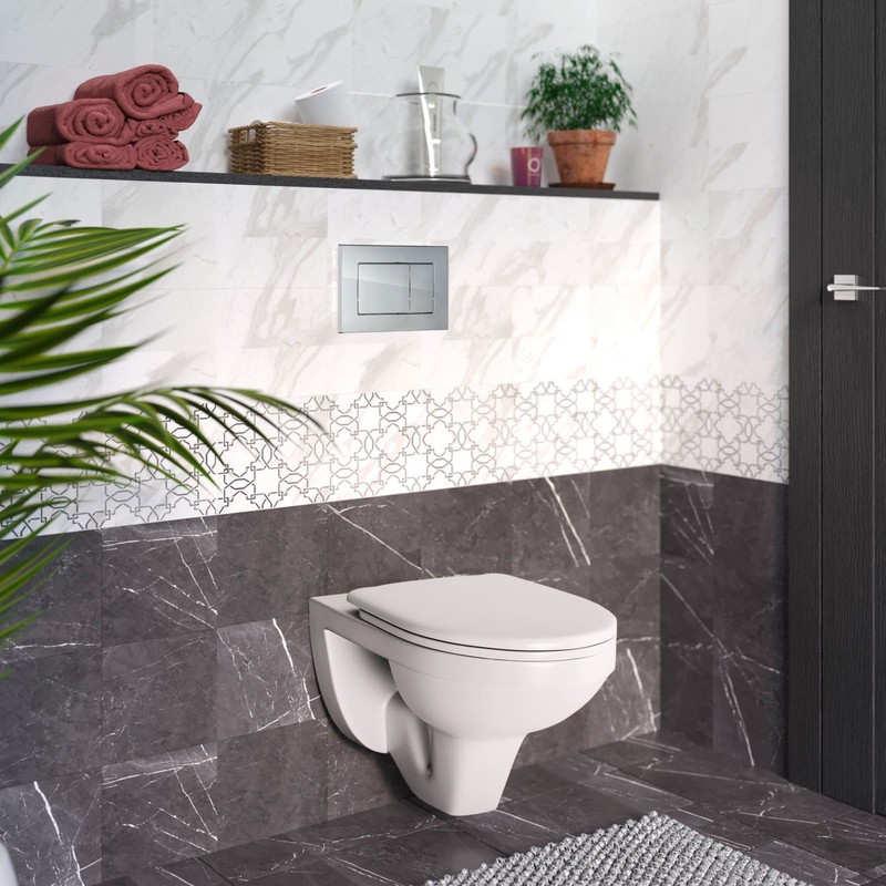 АТОМ 410 кнопка Atom хром