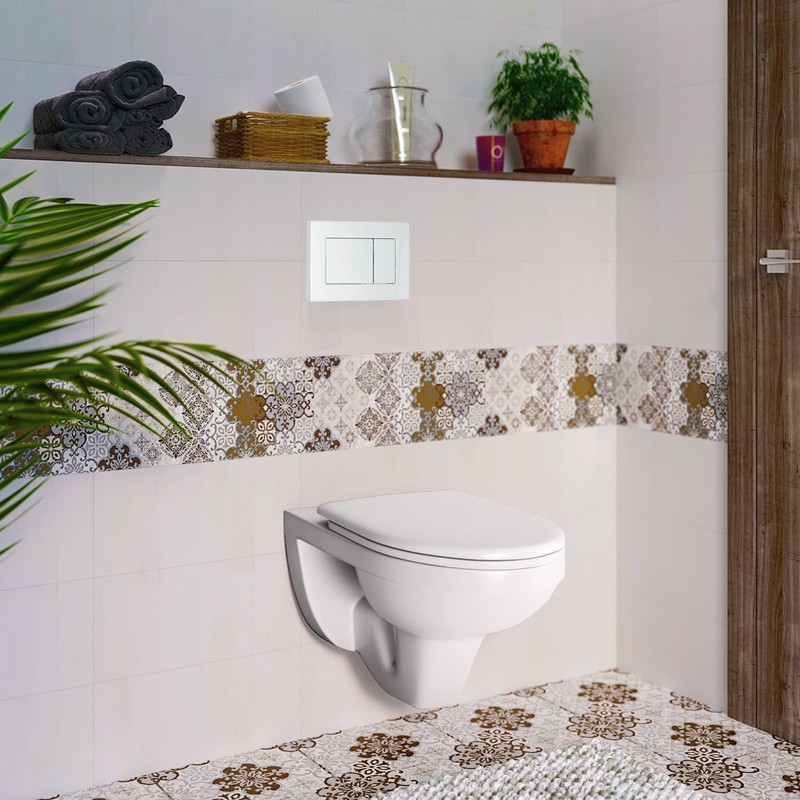 АТОМ 410  кнопка Atom белая