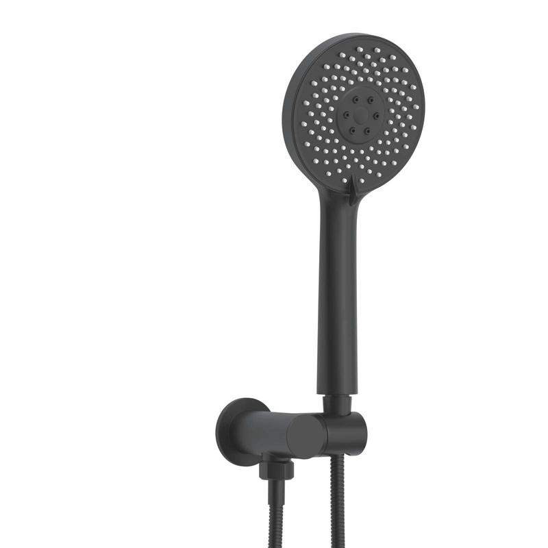 Душевой комплект BERGES VENTAS 3R BLACK, черный матовый