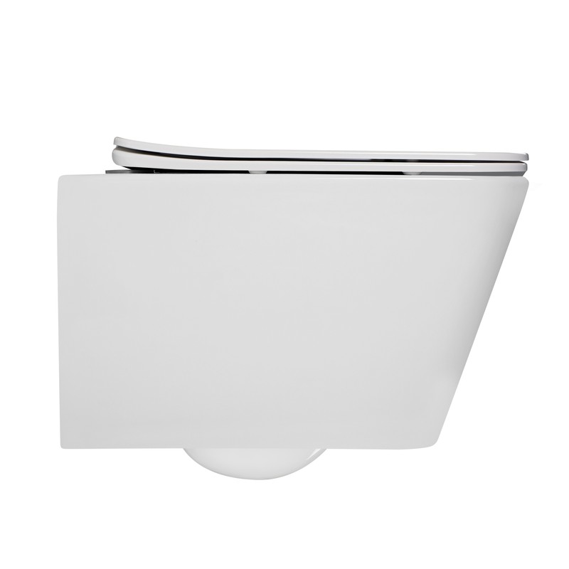 Комплект BERGES: инсталляция NOVUM кнопка L5 Soft Touch черная, унитаз SIGMA Rimless 52 см, сиденье дюропласт микролифт, быстросъём