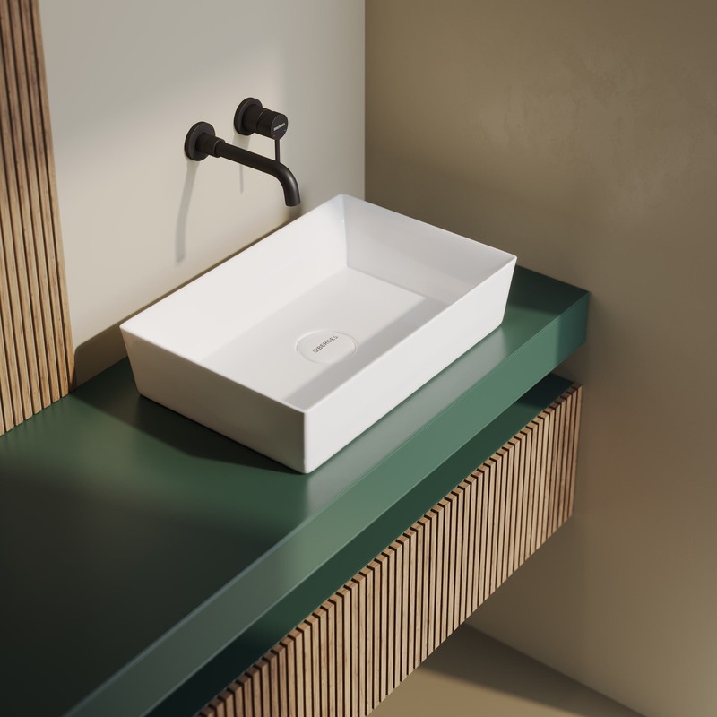 Раковина BERGES Strati, 60х48,5 см