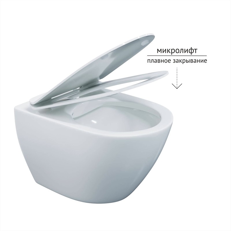 Комплект BERGES: инсталляция NOVUM, кнопка L3, унитаз PUMA Rimless 51 см, сиденье дюропласт Toma Slim SO