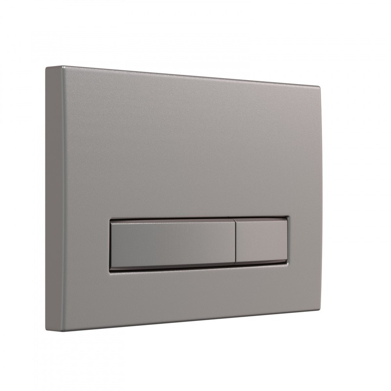 Инсталляция BERGES для скрытого монтажа унитаза АТОМ 410 кнопка Atom Line матовый никель