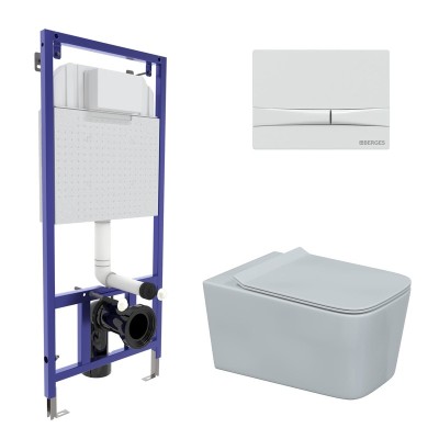 Комплект BERGES для монтажа подвесного унитаза: инст...