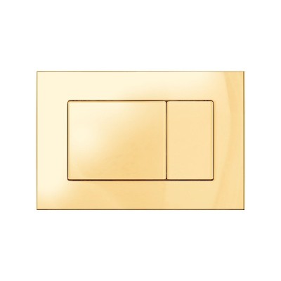 Кнопка BERGES для инсталляции ATOM, золото глянец