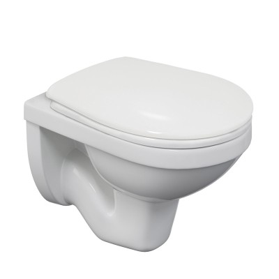 Унитаз подвесной BERGES GAMMA 52 см, сиденье полипро...