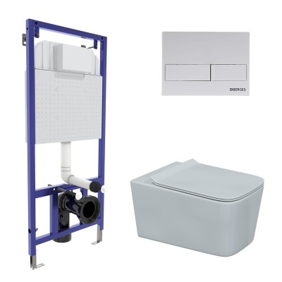 Комплект BERGES для монтажа подвесного унитаза: инст...